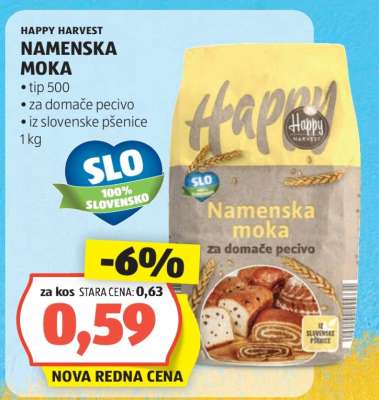 Happy Harvest Namenska Moka