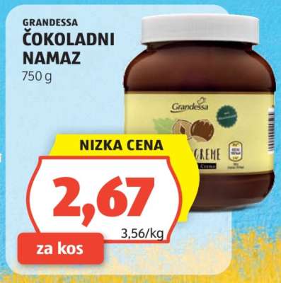 GRANDESSA ČOKOLADNI NAMAZ