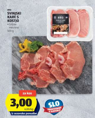 BBQ Svinjski Kare s Kostjo