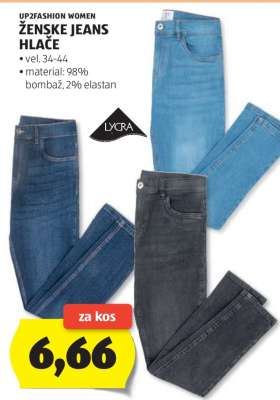 UP2FASHION WOMEN ŽENSKE JEANS HLAČE