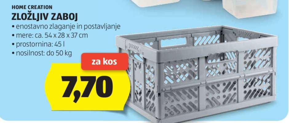 HOME CREATION ZLOŽLJIV ZABOJ