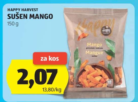 HAPPY HARVEST SUŠEN MANGO