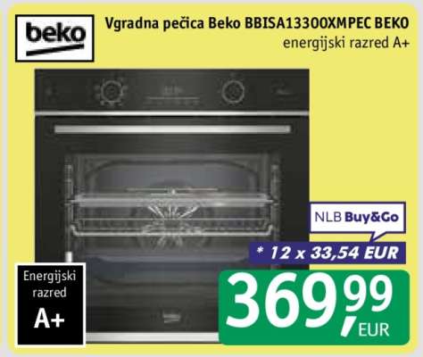 Vgradna pečica Beko BBISA13300XMPEC BEKO