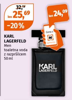 KARL LAGERFELD Men toaletna voda z razpršilcem 50 ml