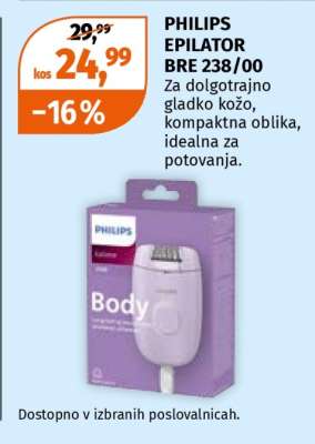 PHILIPS EPILATOR BRE 238/00