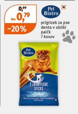 Pet Bistro prigrizek za pse
