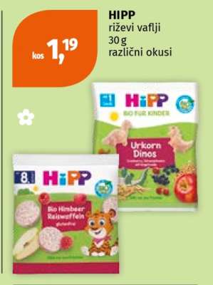 HIPP riževi vaflji