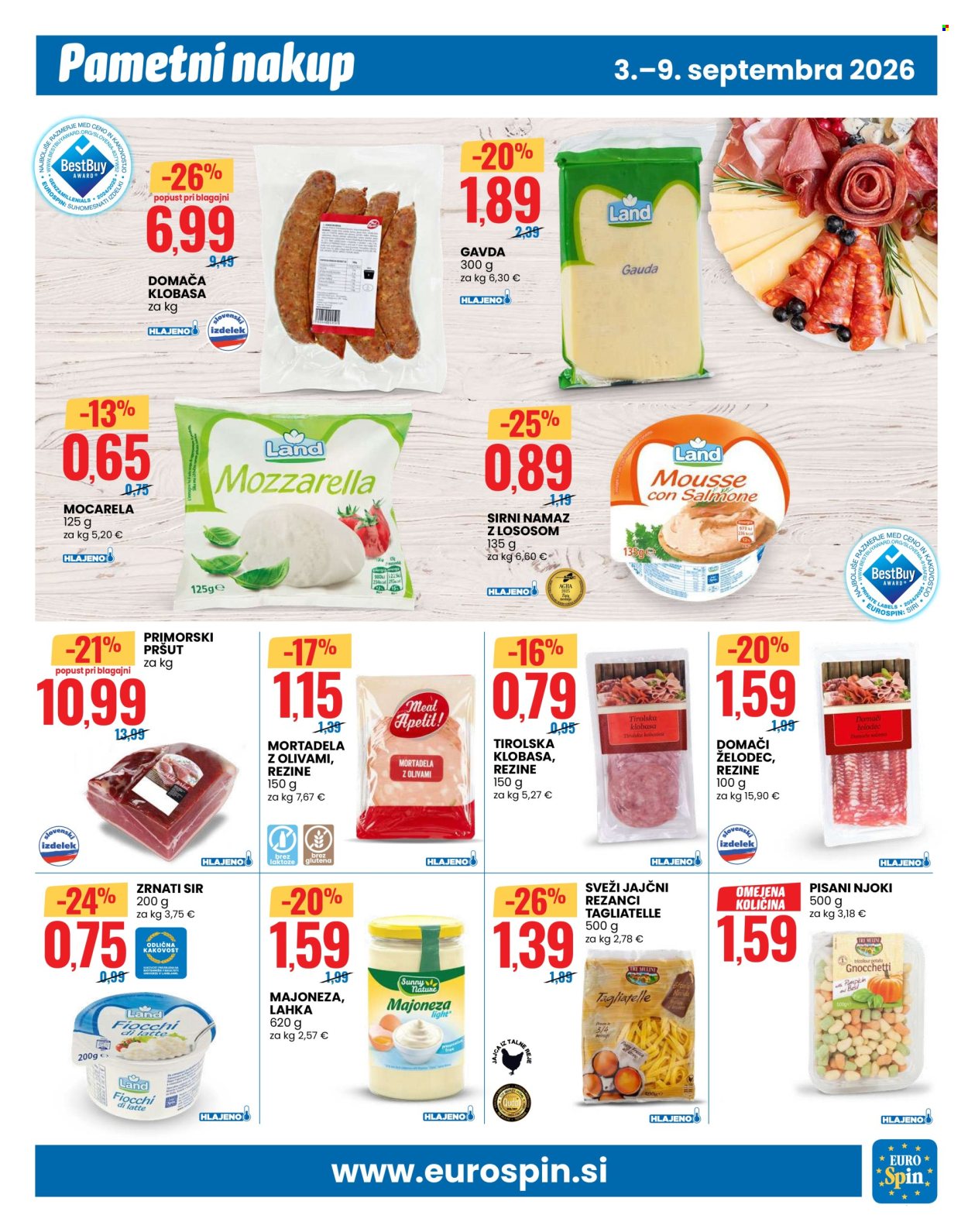 EuroSpin katalog - 03.09.2026 - 09.09.2026. Stran 7