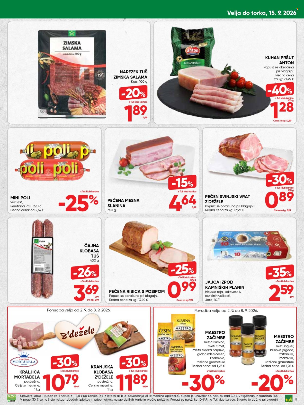 Tuš katalog - 02.09.2026 - 15.09.2026. Stran 11