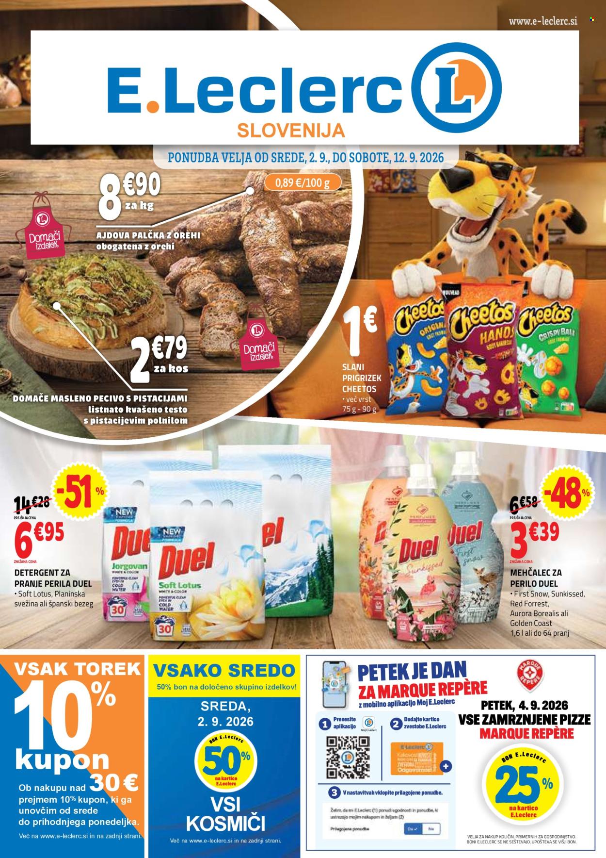 E.Leclerc katalog - 02.09.2026 - 12.09.2026. Stran 1