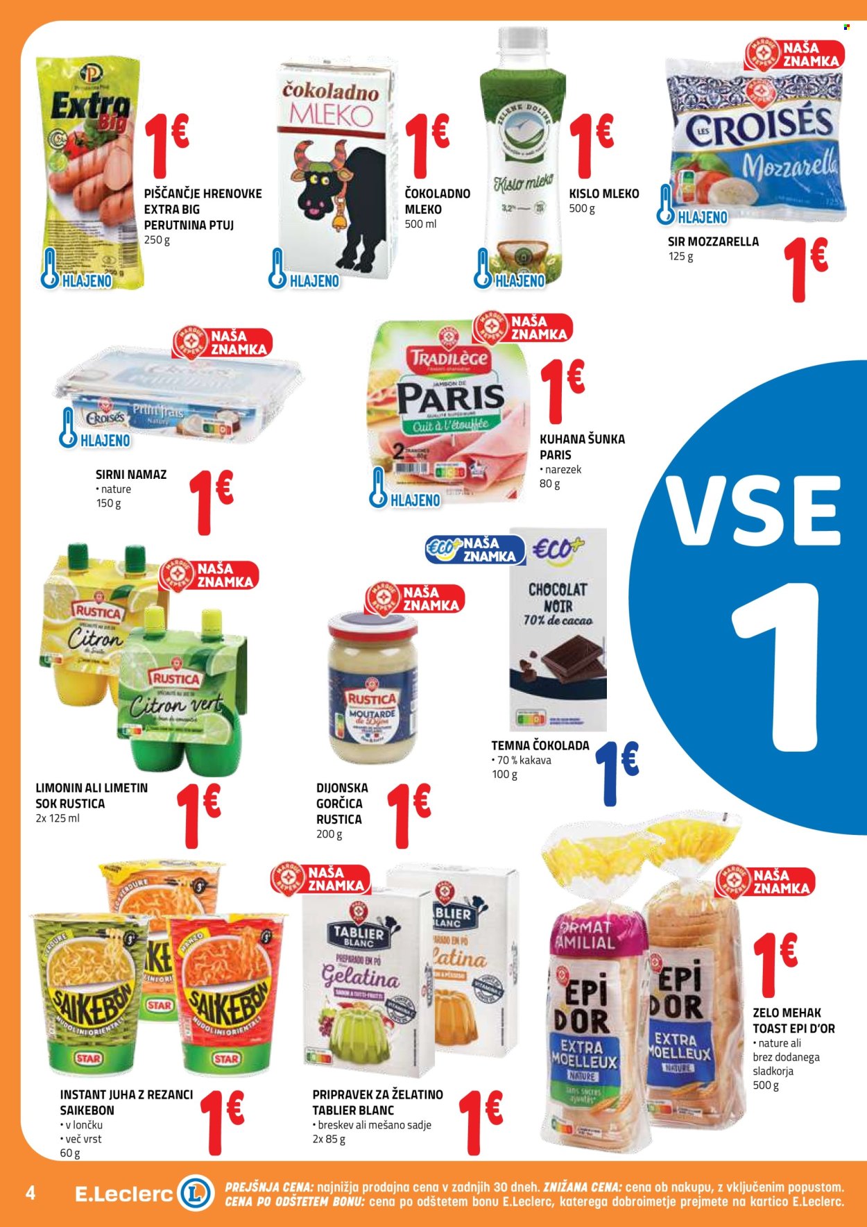 E.Leclerc katalog - 02.09.2026 - 12.09.2026. Stran 4