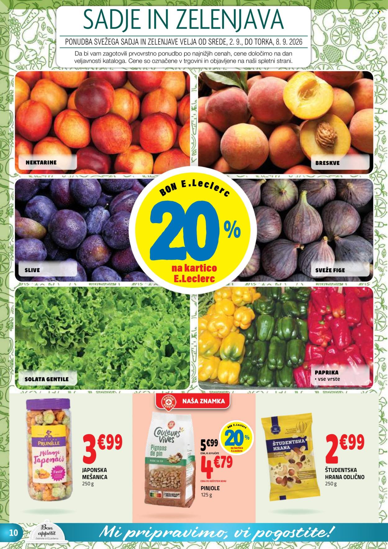 E.Leclerc katalog - 02.09.2026 - 12.09.2026. Stran 10