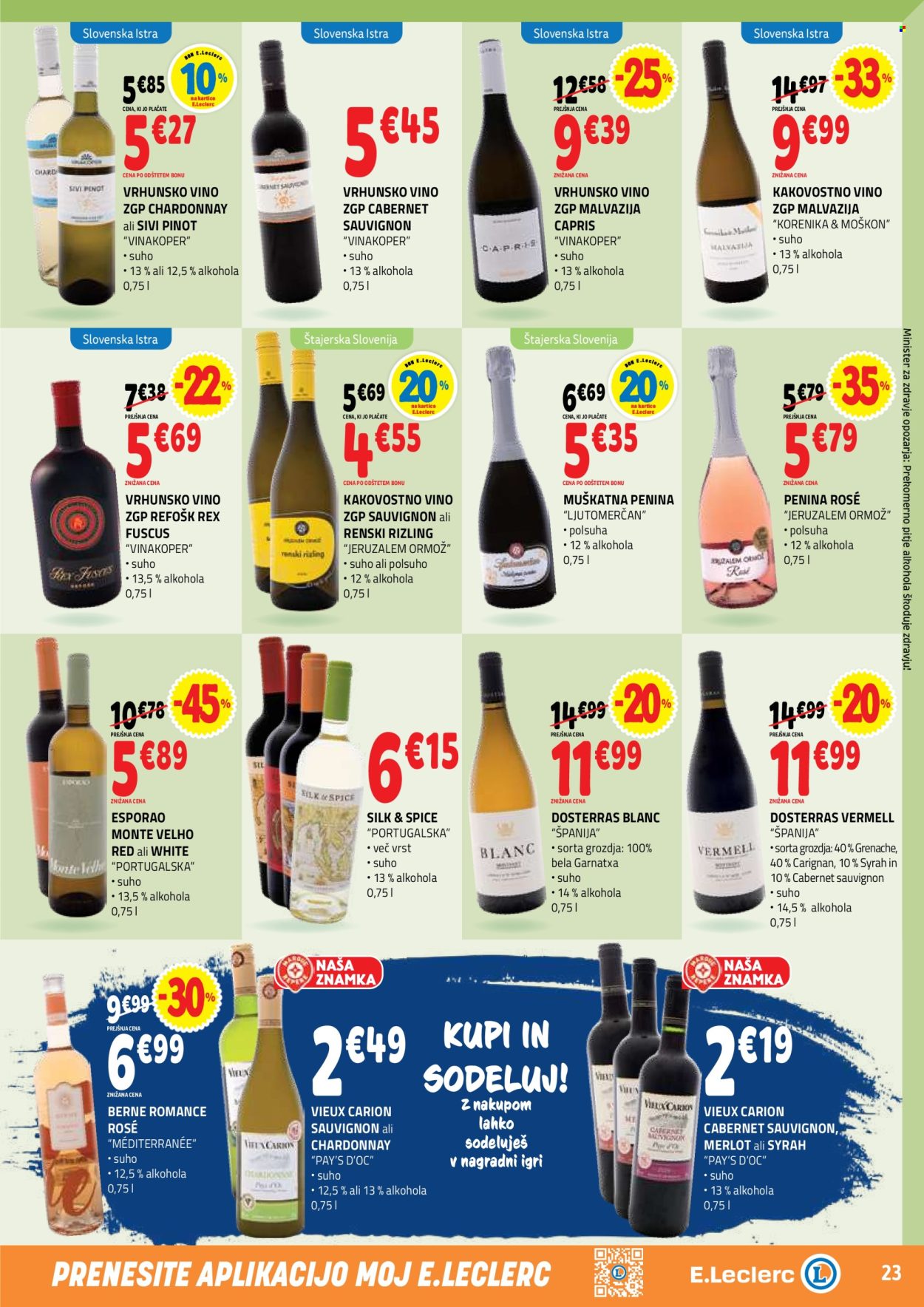 E.Leclerc katalog - 02.09.2026 - 12.09.2026. Stran 23