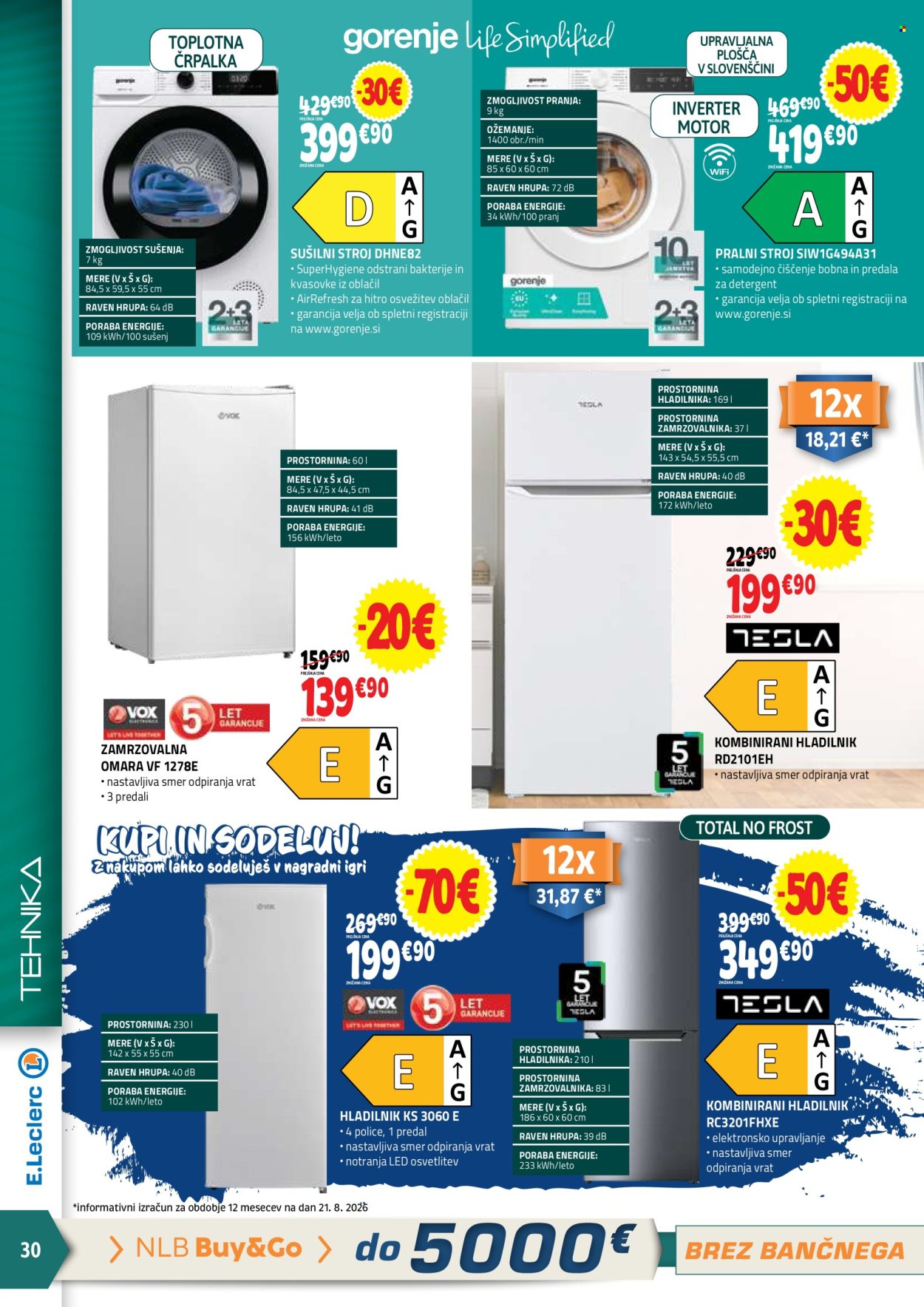 E.Leclerc katalog - 02.09.2026 - 12.09.2026. Stran 30