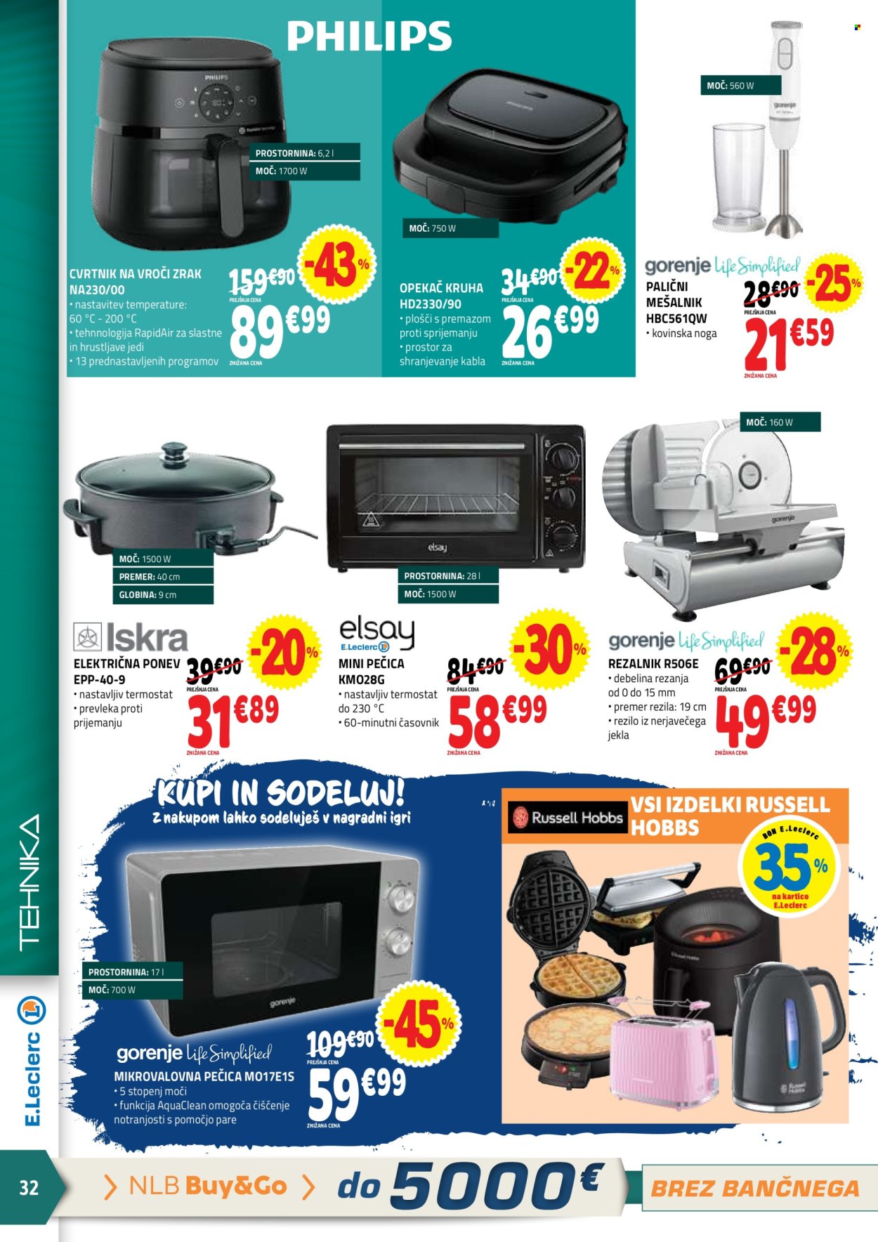 E.Leclerc katalog - 02.09.2026 - 12.09.2026. Stran 32