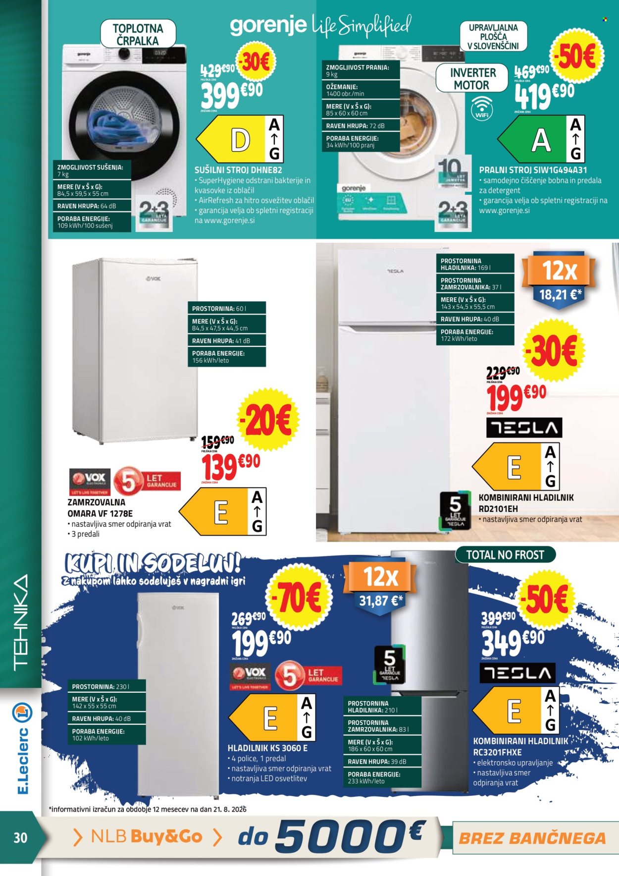 E.Leclerc katalog - 02.09.2026 - 12.09.2026. Stran 4