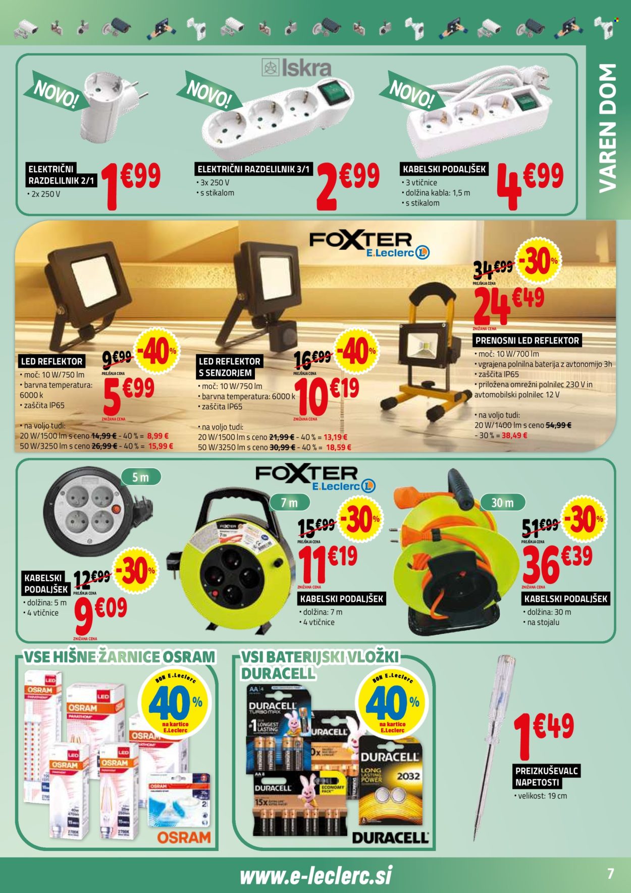 E.Leclerc katalog - 02.09.2026 - 12.09.2026. Stran 7