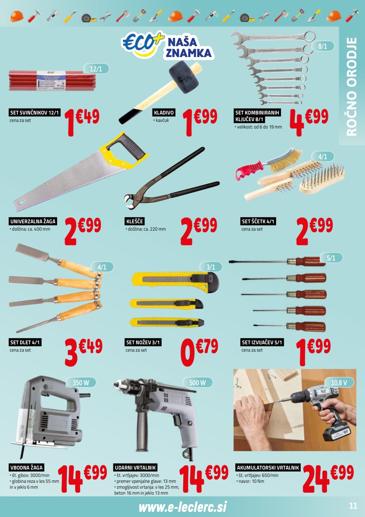 E.Leclerc katalog - 02.09.2026 - 12.09.2026. Stran 11