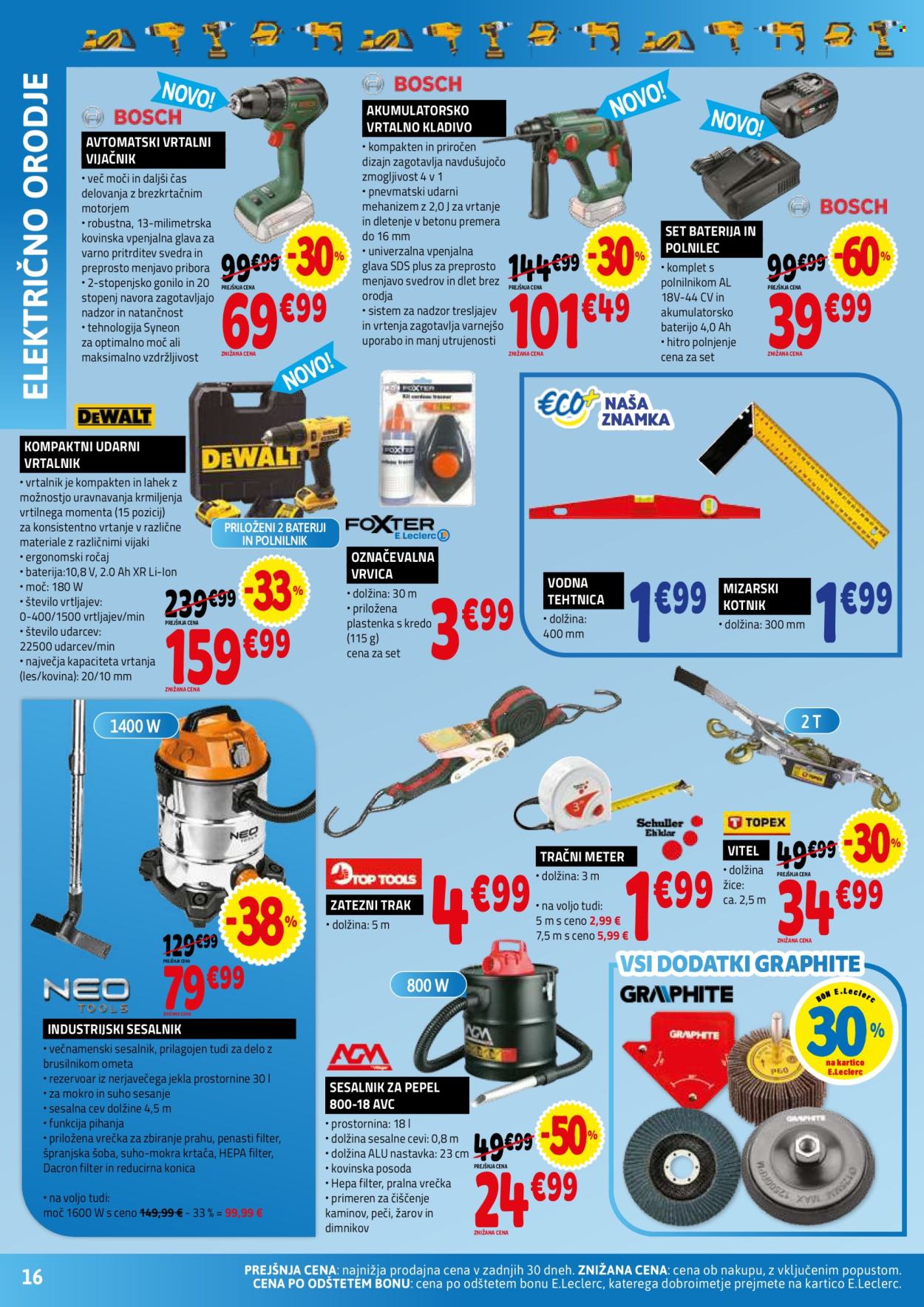 E.Leclerc katalog - 02.09.2026 - 12.09.2026. Stran 16