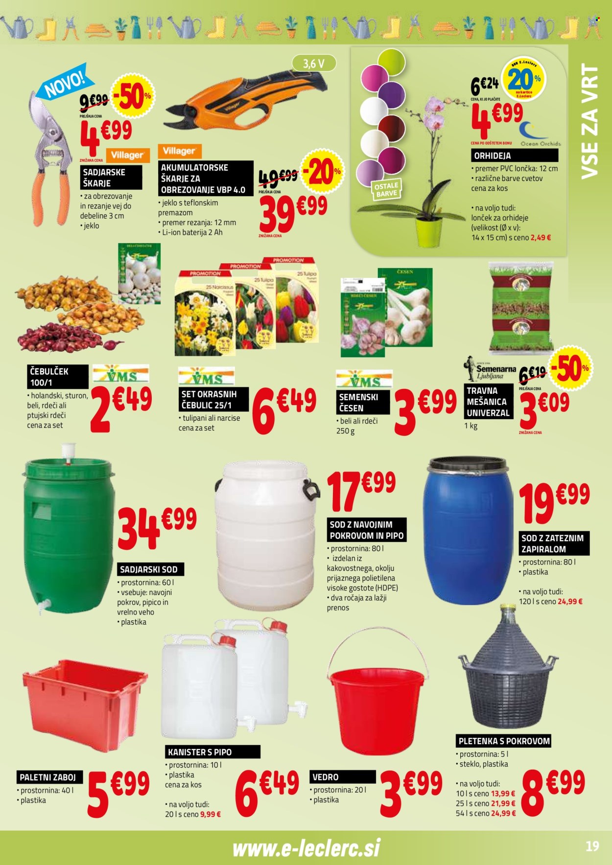 E.Leclerc katalog - 02.09.2026 - 12.09.2026. Stran 19