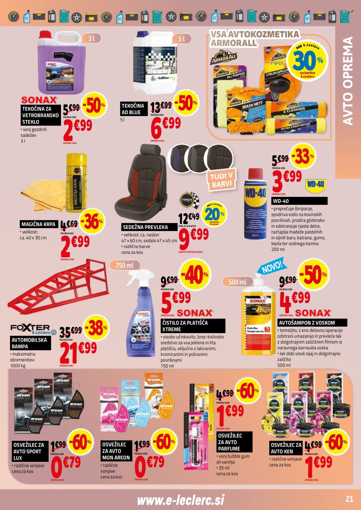 E.Leclerc katalog - 02.09.2026 - 12.09.2026. Stran 21
