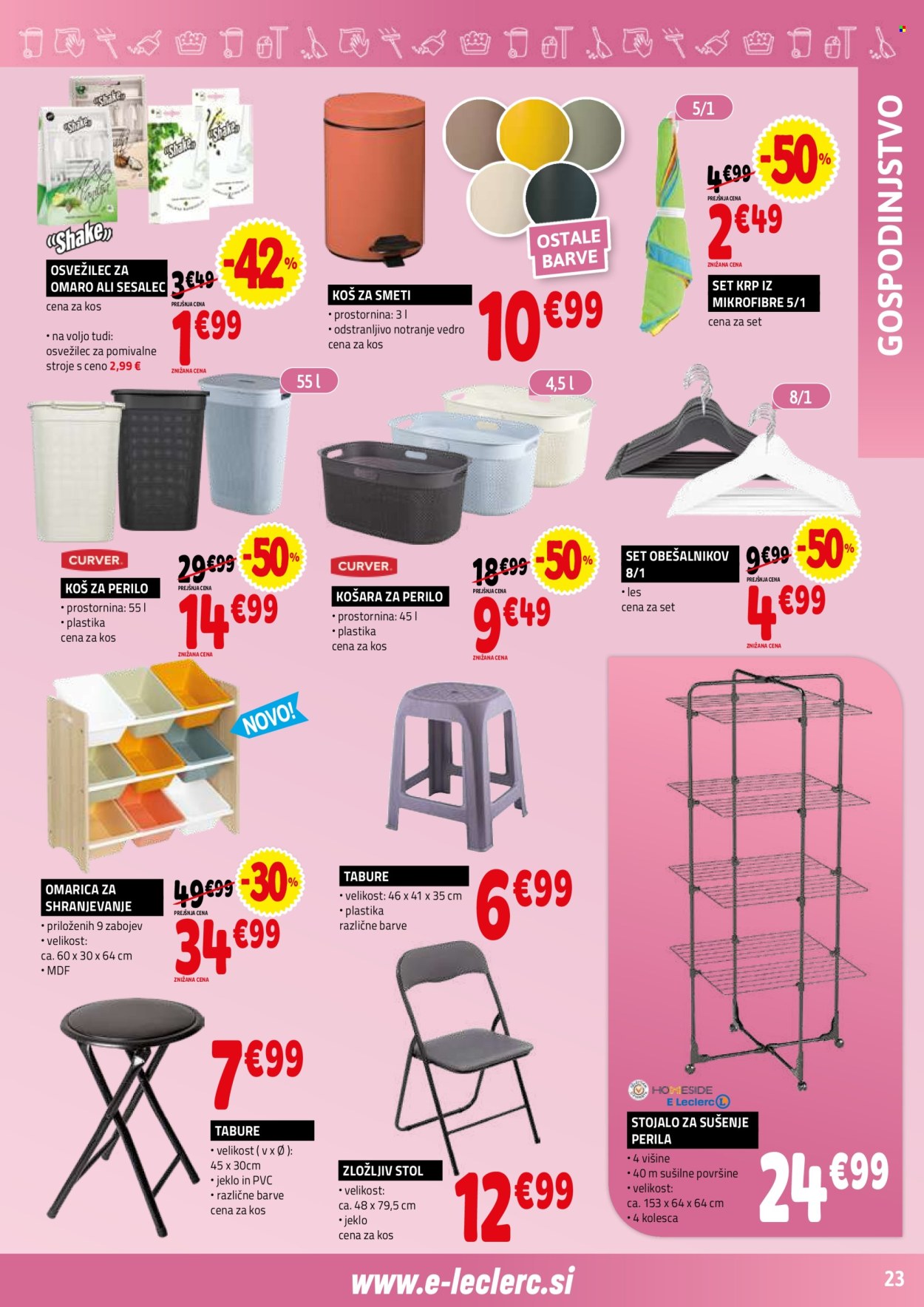 E.Leclerc katalog - 02.09.2026 - 12.09.2026. Stran 23