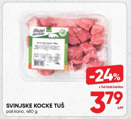 SVINJSKE KOCKE TUŠ