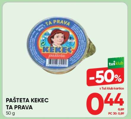 PAŠTETA KEKEC TA PRAVA