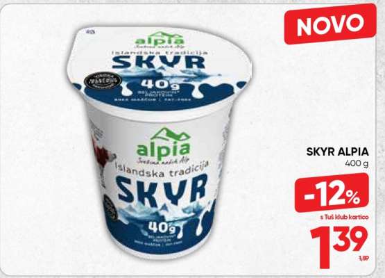 SKYR ALPIA 400 g