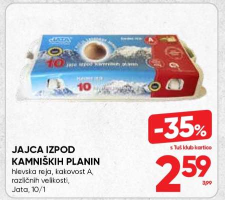 Jajca izpod Kamniških planin