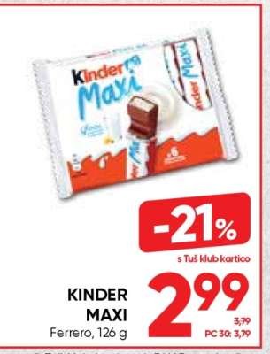 KINDER MAXI