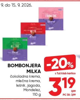 BOMBONJERA MILKA