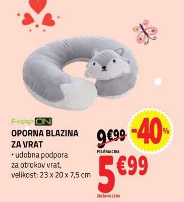 OPORNA BLAZINA ZA VRAT