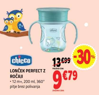 LONČEK PERFECT Z ROČAJI