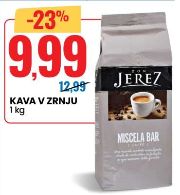 Don Jerez Káva v zrnu