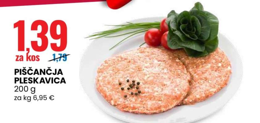 Piščančja Pleskavica