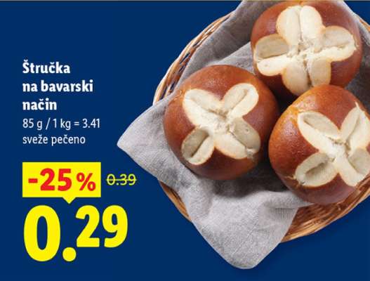 Štručka na bavarski način