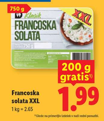 Francoska solata XXL