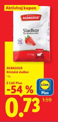 AGRAGOLD Kristalni sladkor