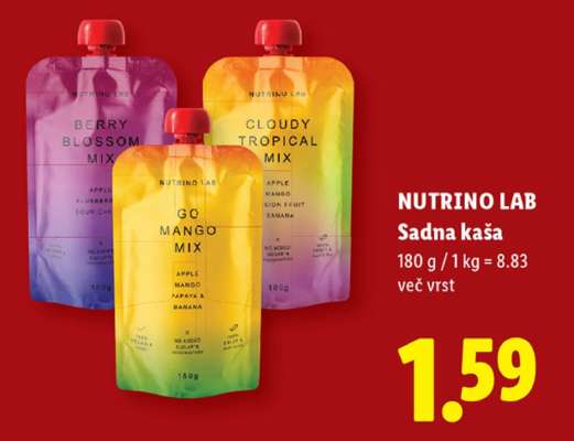 Nutrino Lab Sadna Kaša