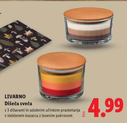 LIVARNO Dišeča sveča