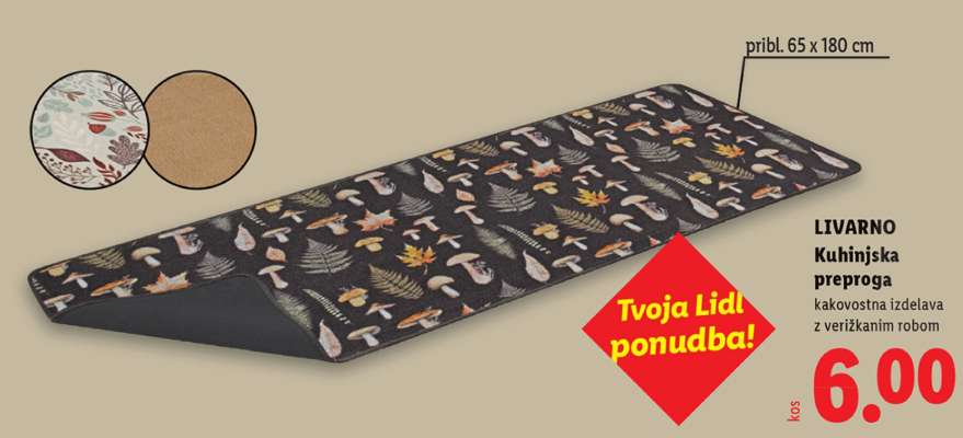LIVARNO Kuhinjska preproga