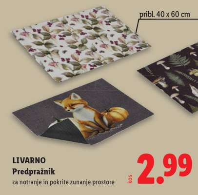LIVARNO Predpražnik