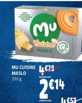 MU CUISINE Maslo