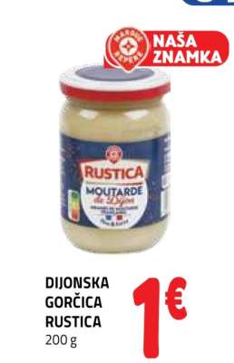 DIJONSKA GORČICA RUSTICA