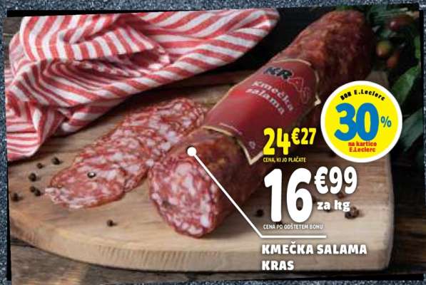 KMEČKA SALAMA KRAS