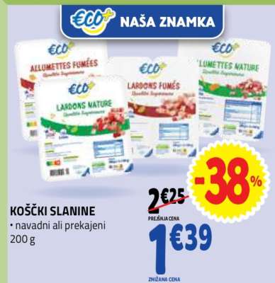 KOŠČKI SLANINE