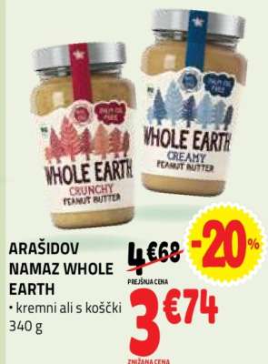 ARAŠIDOV NAMAZ WHOLE EARTH
