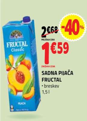 Sadna pijača Fructal