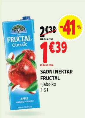 SADNI NEKTAR FRUCTAL